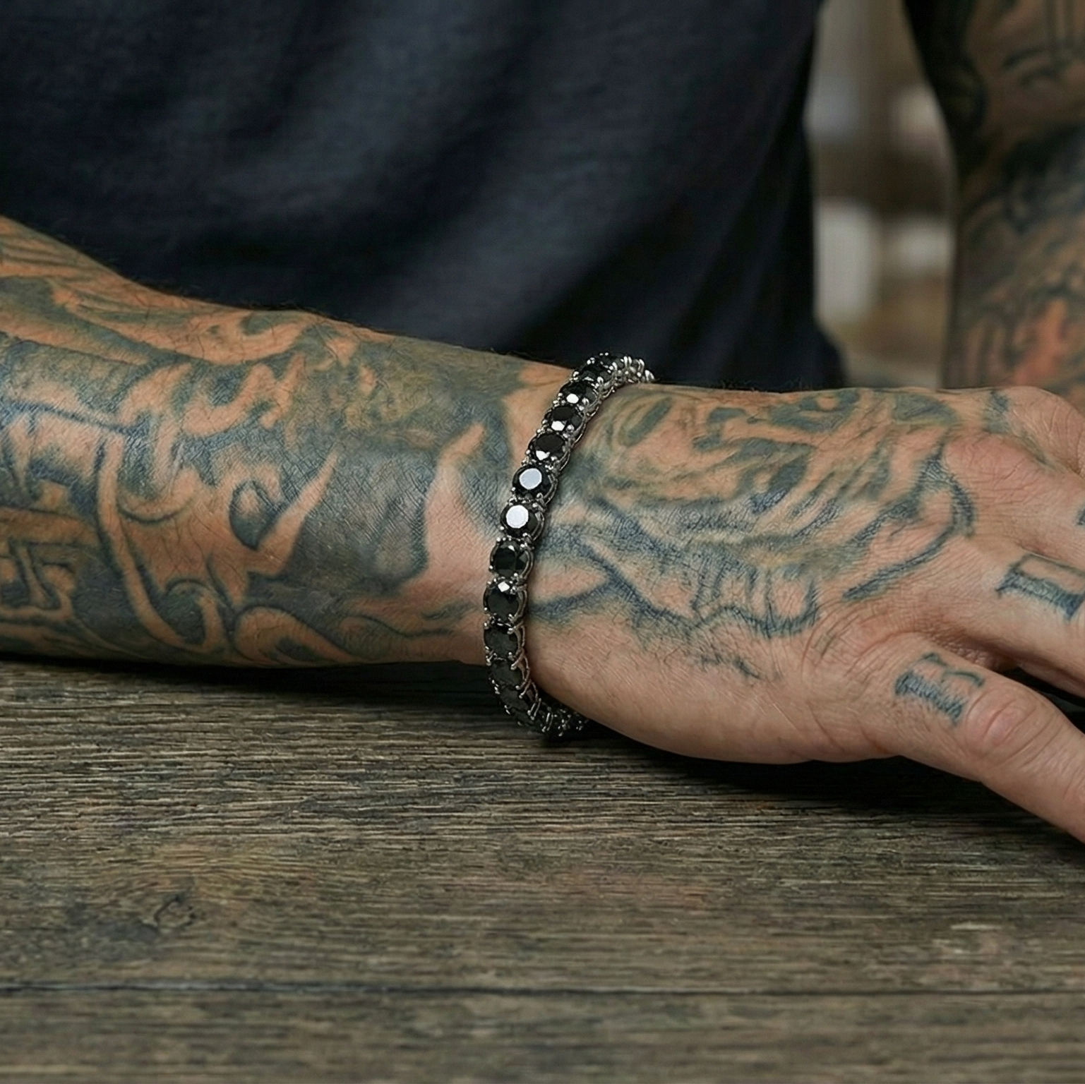 צמיד טניס 4 מ״מ רמון